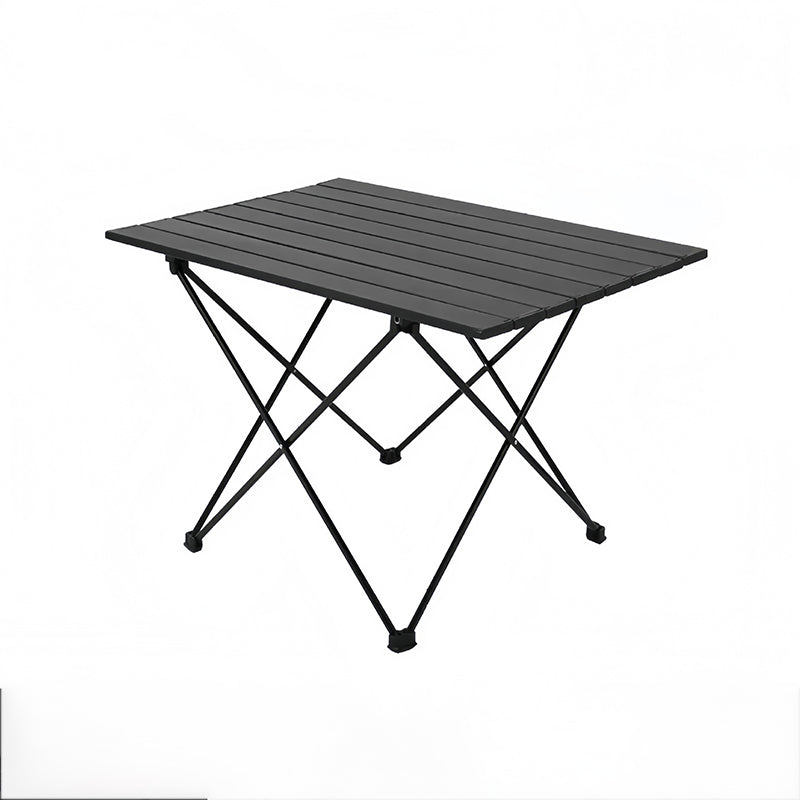 Moderne Minimalistiske Karbon Stål Aluminium Sammenleggbart Firkantet Sidebord For Utendørs | Luvikno