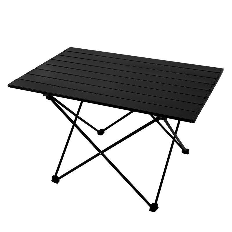 Moderne Minimalistiske Karbon Stål Aluminium Sammenleggbart Firkantet Sidebord For Utendørs | Luvikno