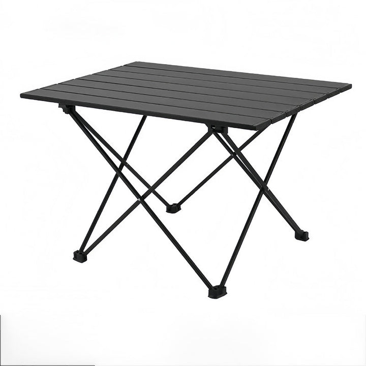 Moderne Minimalistiske Karbon Stål Aluminium Sammenleggbart Firkantet Sidebord For Utendørs | Luvikno