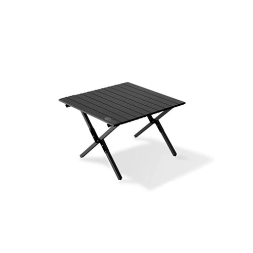 Moderne Minimalistisk Rektangel Karbonstål Utendørs Sammenleggbar Camping Kaffe Bord 1-Nivå For Hage | Luvikno