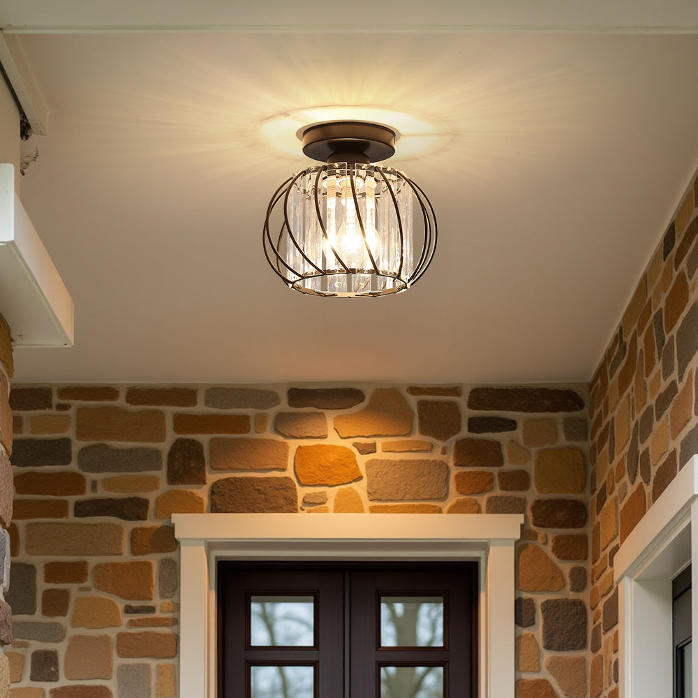 Glass Ceiling Light | Luvikno