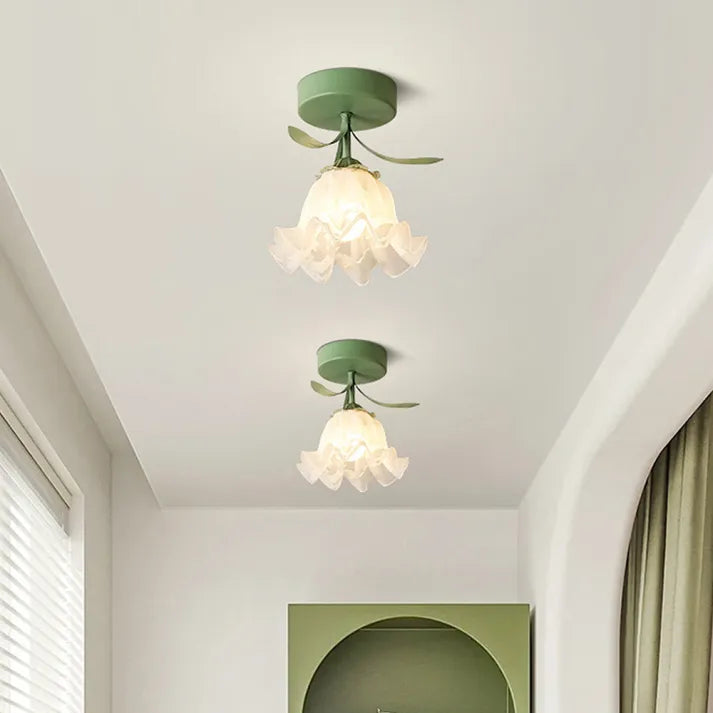 Luvikno | Mini Blomster Taklampe - Luksuriøs Mini Pendellampe for Tidløs Atmosfære