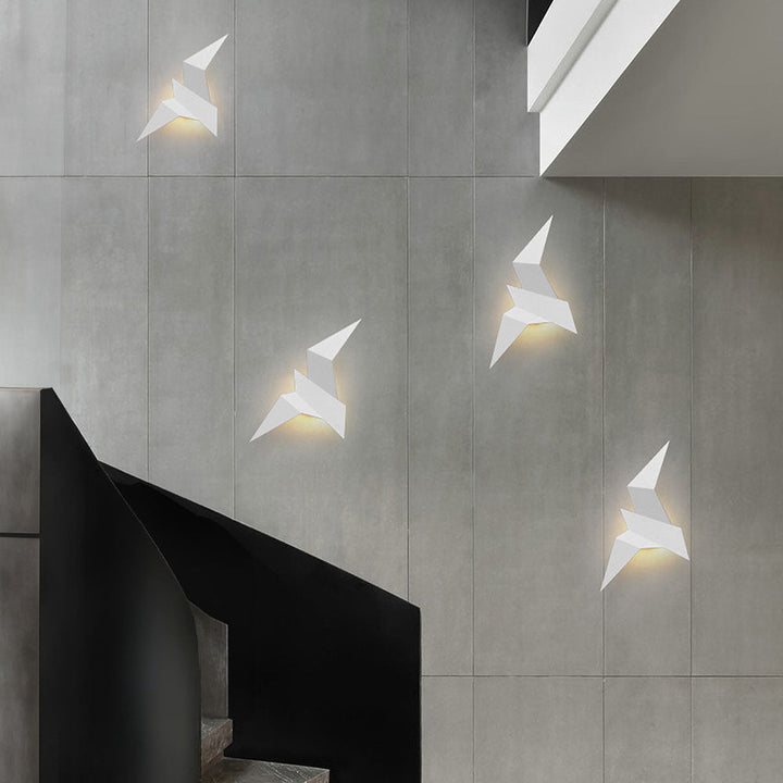 Luvikno | Fugleformet Design Vegglampe – Bring Naturlig Eleganse inn i Hjemmet