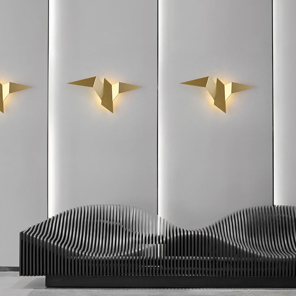 Luvikno | Fugleformet Design Vegglampe – Bring Naturlig Eleganse inn i Hjemmet