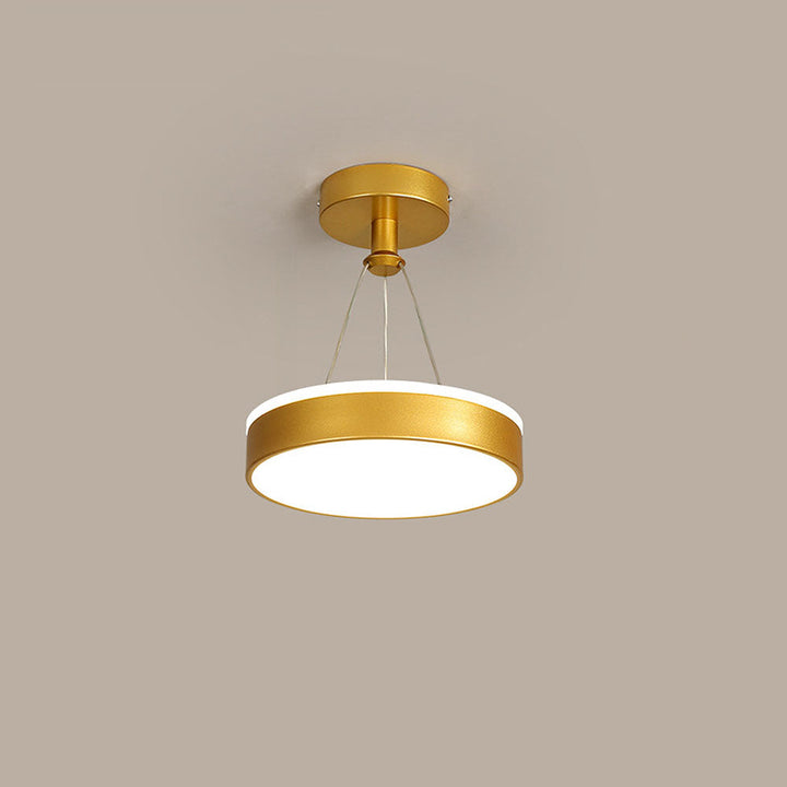 Slank Moderne Metall LED Pendel Taklamper Luvikno