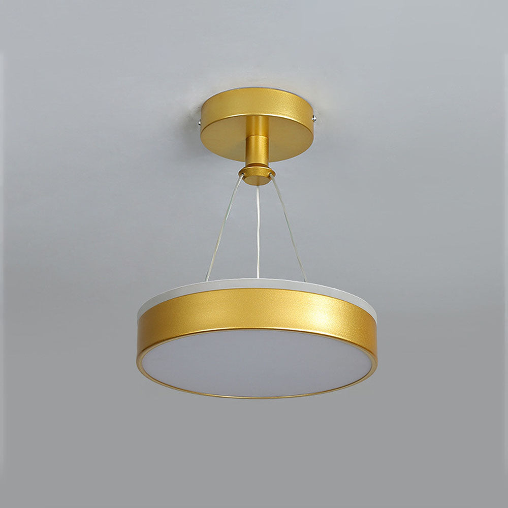 Slank Moderne Metall LED Pendel Taklamper Luvikno