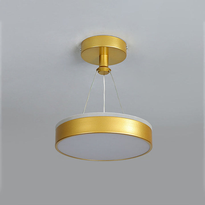 Slank Moderne Metall LED Pendel Taklamper Luvikno