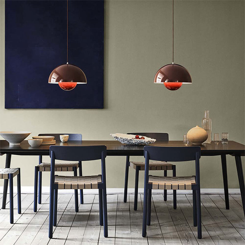 Luvikno | AuraLuxe LED Pendellampe | Moderne Design | Dimmbar Stemningslys | Elegant Belysning for Spisestue & Stue