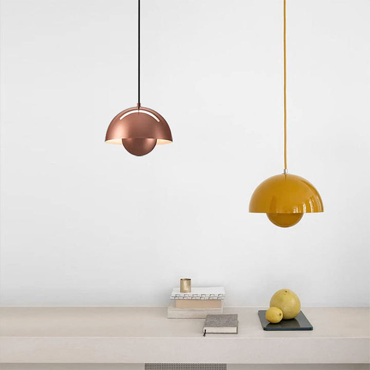Luvikno | AuraLuxe LED Pendellampe | Moderne Design | Dimmbar Stemningslys | Elegant Belysning for Spisestue & Stue