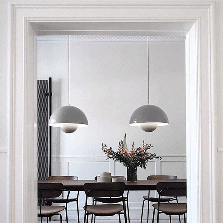 Luvikno | AuraLuxe LED Pendellampe | Moderne Design | Dimmbar Stemningslys | Elegant Belysning for Spisestue & Stue
