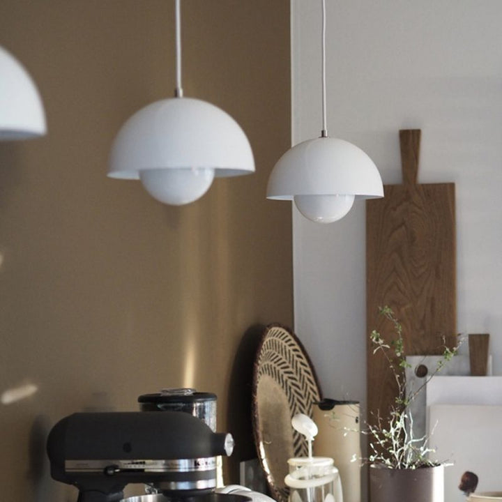Luvikno | AuraLuxe LED Pendellampe | Moderne Design | Dimmbar Stemningslys | Elegant Belysning for Spisestue & Stue