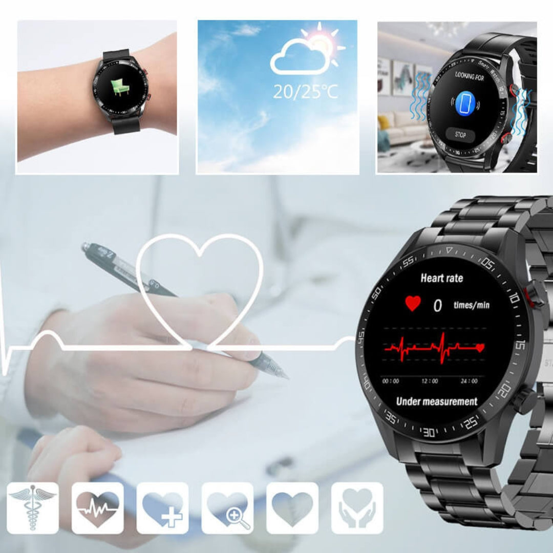 SwissActive Smartwatch – Funksjonelt & Stilfullt Tilbehør Luvikno