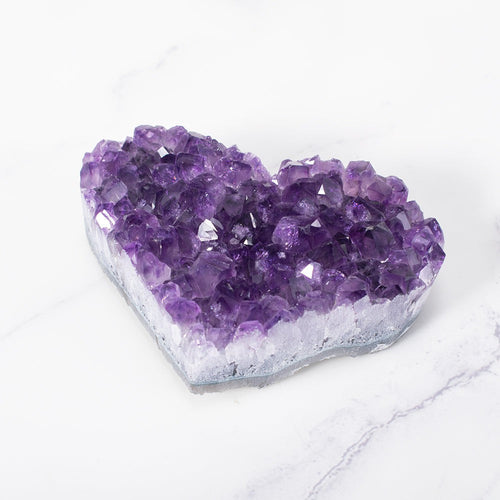 Luvikno | Amethyst Kluster Hjerte