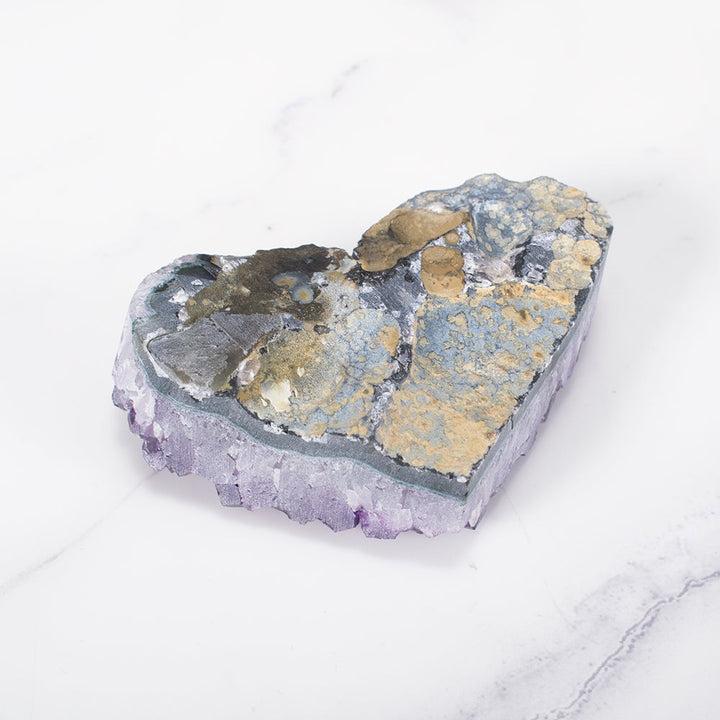Luvikno | Amethyst Kluster Hjerte