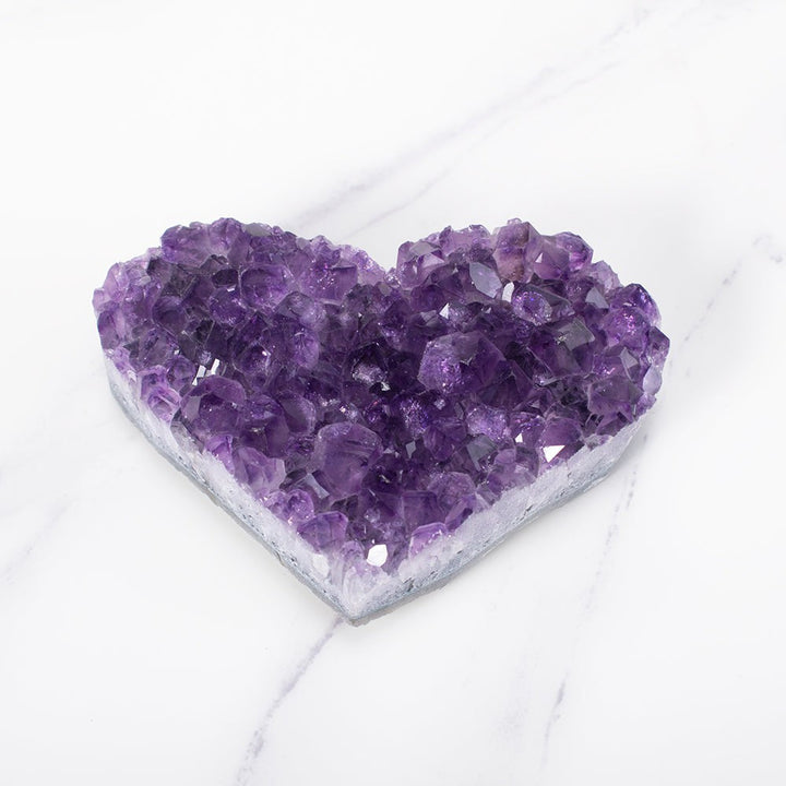 Luvikno | Amethyst Kluster Hjerte