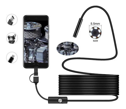 Woyuosn HD Endoscope Kamera 5 Meter | Luvikno