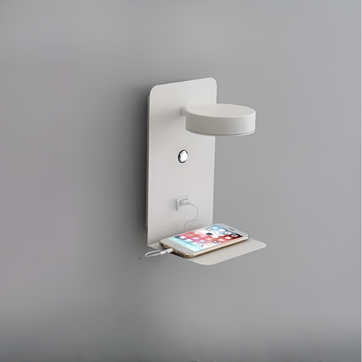 Luvikno | DazzleShelf Minimalist Oppladbar USB Nattlys