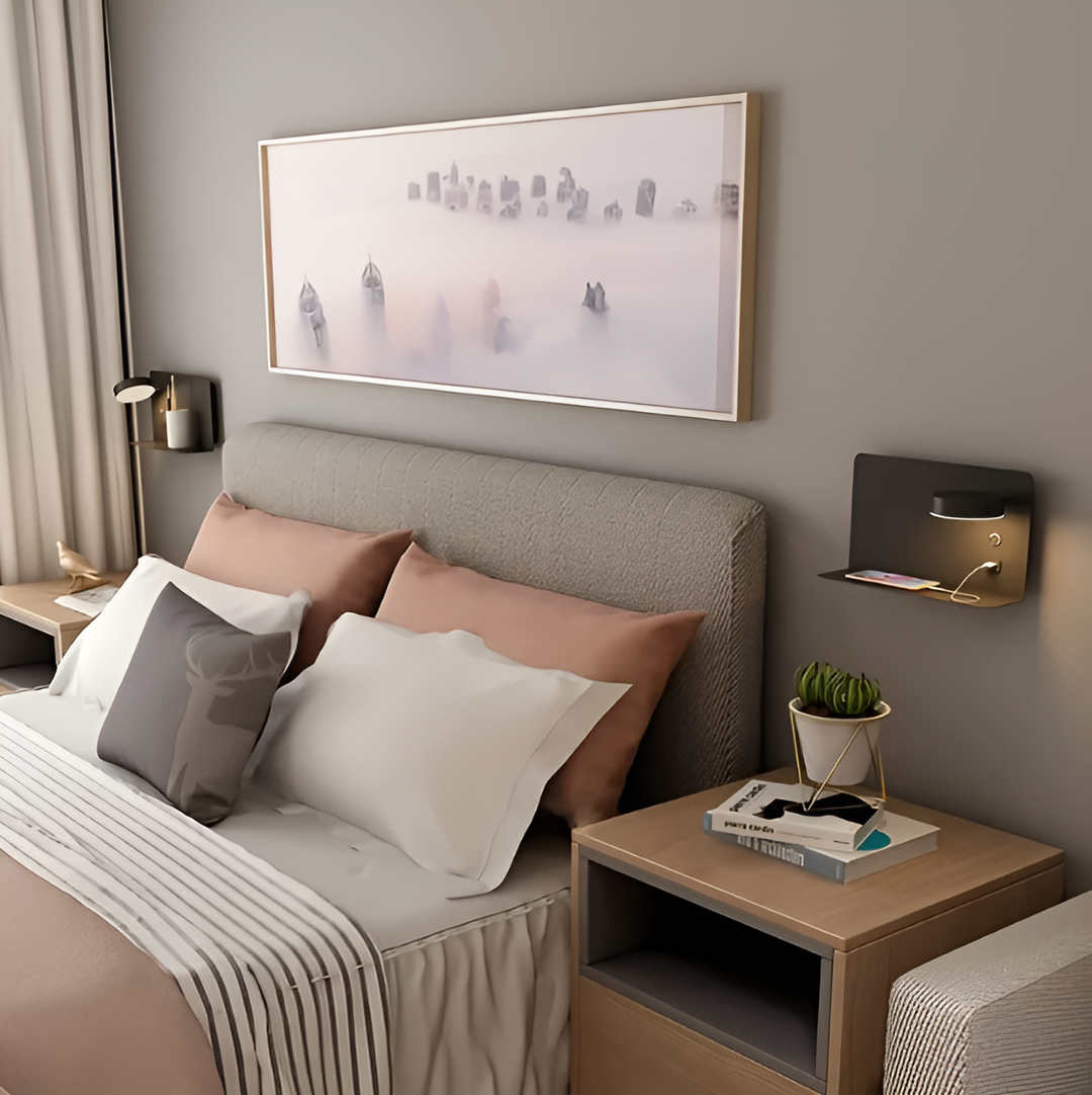 Luvikno | DazzleShelf Minimalist Oppladbar USB Nattlys