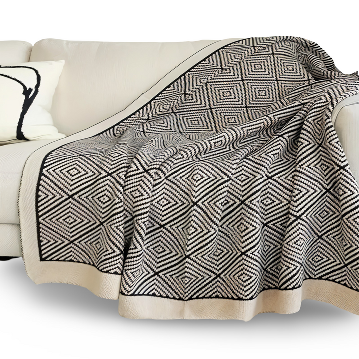 Luvikno | GeoComfort Fleece Tepper – Myk, lett polyester med moderne trykk