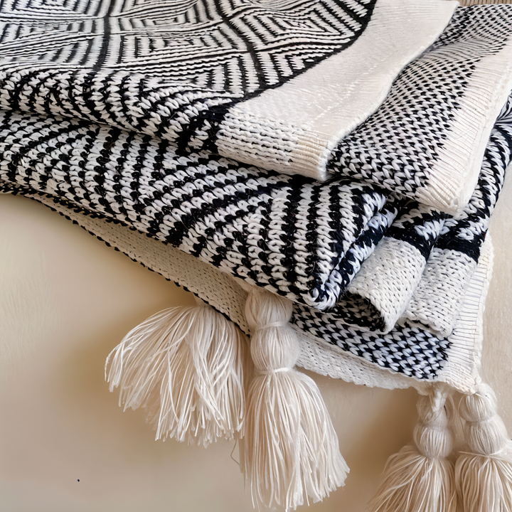 Luvikno | GeoComfort Fleece Tepper – Myk, lett polyester med moderne trykk