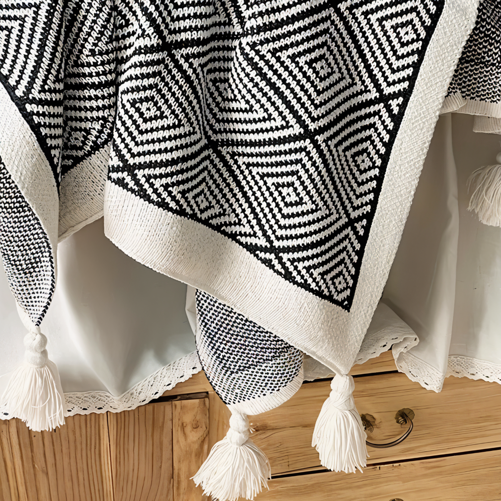 Luvikno | GeoComfort Fleece Tepper – Myk, lett polyester med moderne trykk