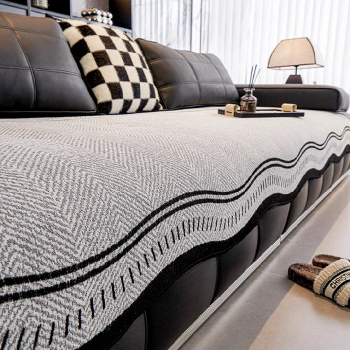 Contour Edge Sofa Cover | Luvikno