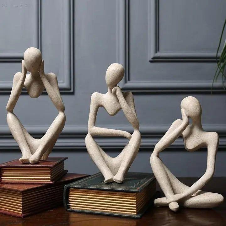 The Thinker | Abstrakt Skulptur | Luvikno