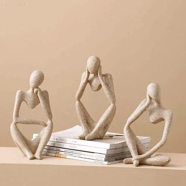 The Thinker | Abstrakt Skulptur | Luvikno