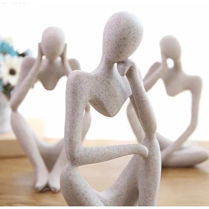 The Thinker | Abstrakt Skulptur | Luvikno