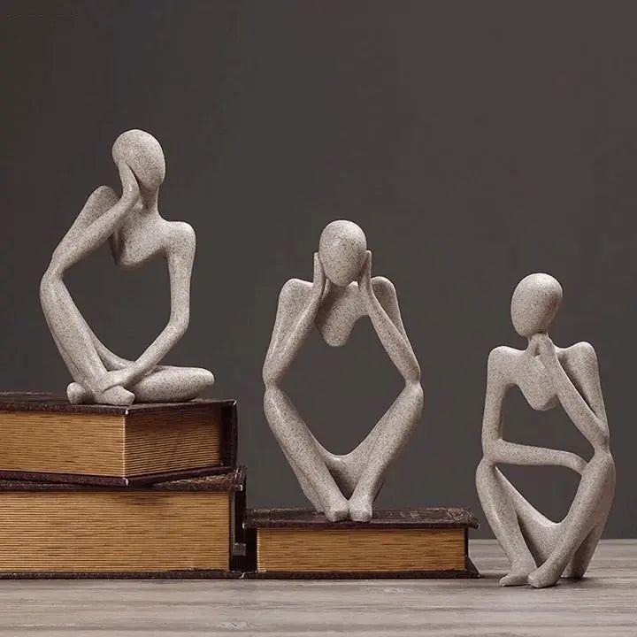 The Thinker | Abstrakt Skulptur | Luvikno