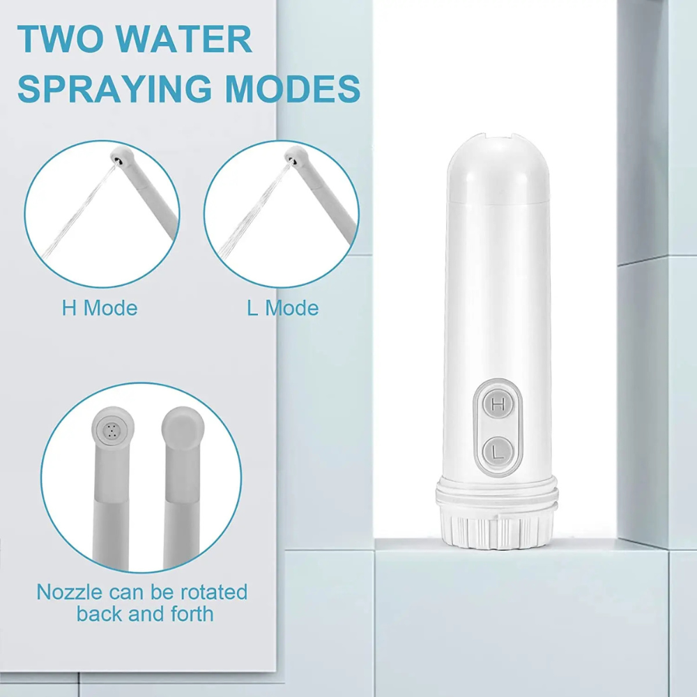 Kompakt elektrisk reisebidet | Luvikno