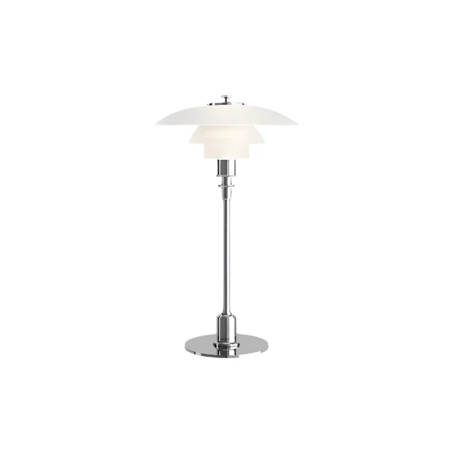 Nordisk skrivebordslampe laget av glass – Minimalistisk LED skrivebelysning, moderne og elegant, ideell for kontor og stue | Luvikno