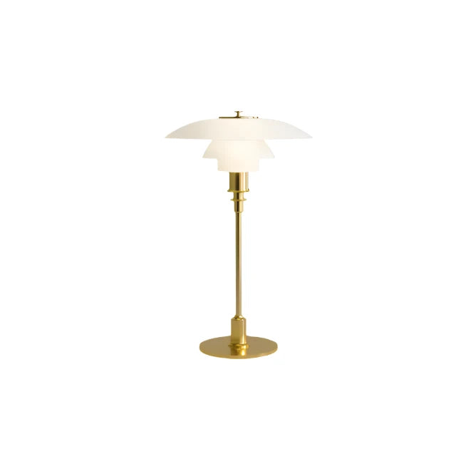 Nordisk skrivebordslampe laget av glass – Minimalistisk LED skrivebelysning, moderne og elegant, ideell for kontor og stue | Luvikno