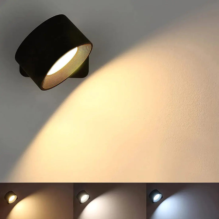 Luvikno | Vegglampe Oppladbar Trådløs 360°