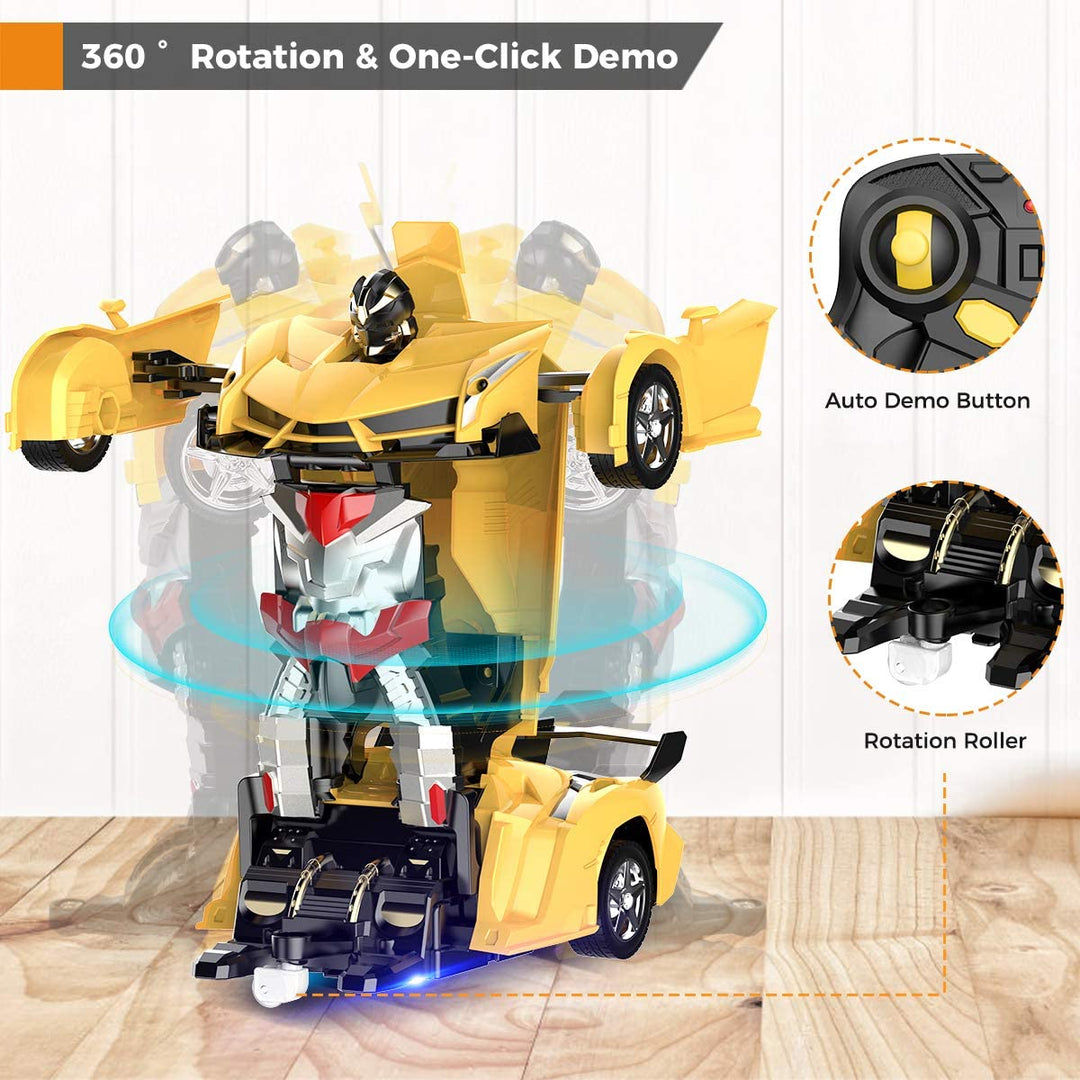 Transformerende Robot RC Biler for Barn Luvikno