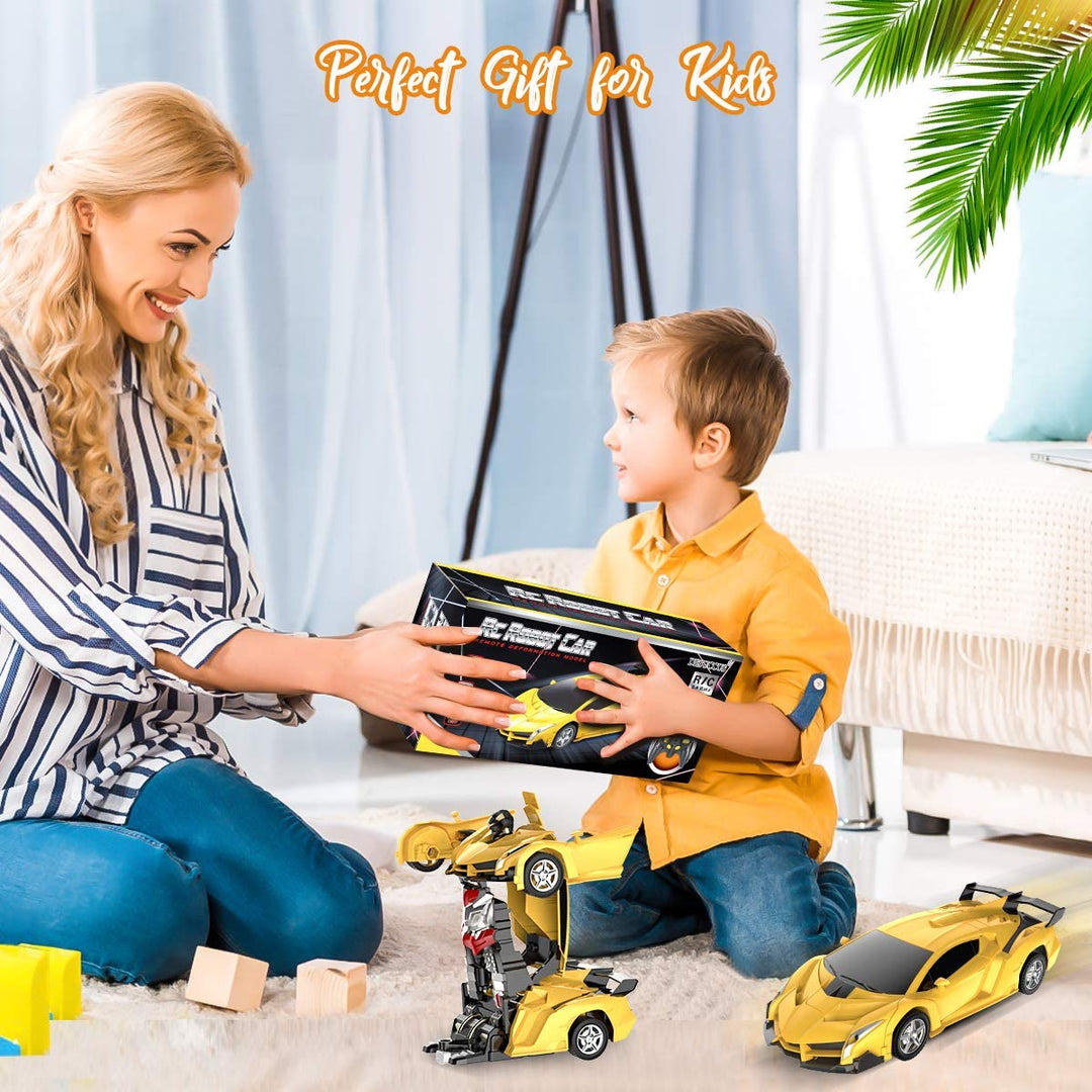 Transformerende Robot RC Biler for Barn Luvikno