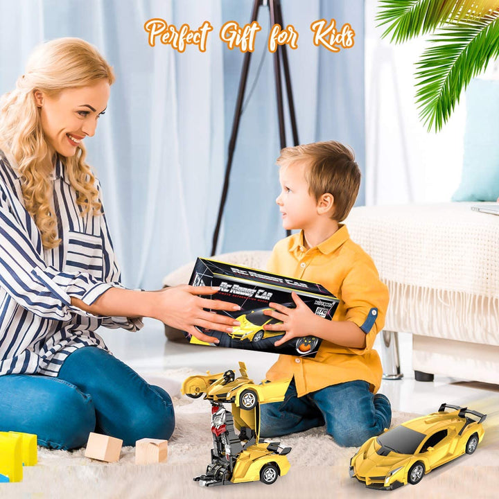Transformerende Robot RC Biler for Barn Luvikno