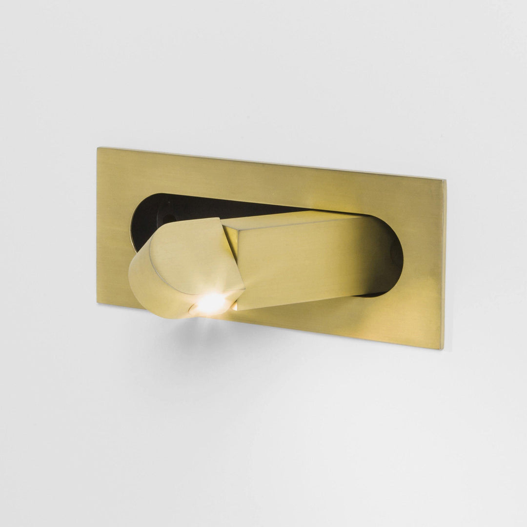 Luvikno | LED Nattbordslampe LUMEVIA | 3 Lysfarger | Aluminiumlegering | Ø19 cm x H8 cm | Med Trykknapp