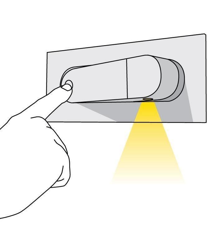 Luvikno | LED Nattbordslampe LUMEVIA | 3 Lysfarger | Aluminiumlegering | Ø19 cm x H8 cm | Med Trykknapp