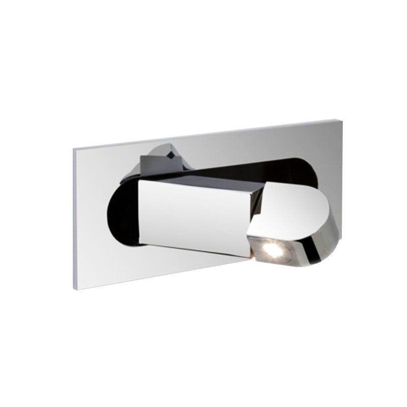 Luvikno | LED Nattbordslampe LUMEVIA | 3 Lysfarger | Aluminiumlegering | Ø19 cm x H8 cm | Med Trykknapp