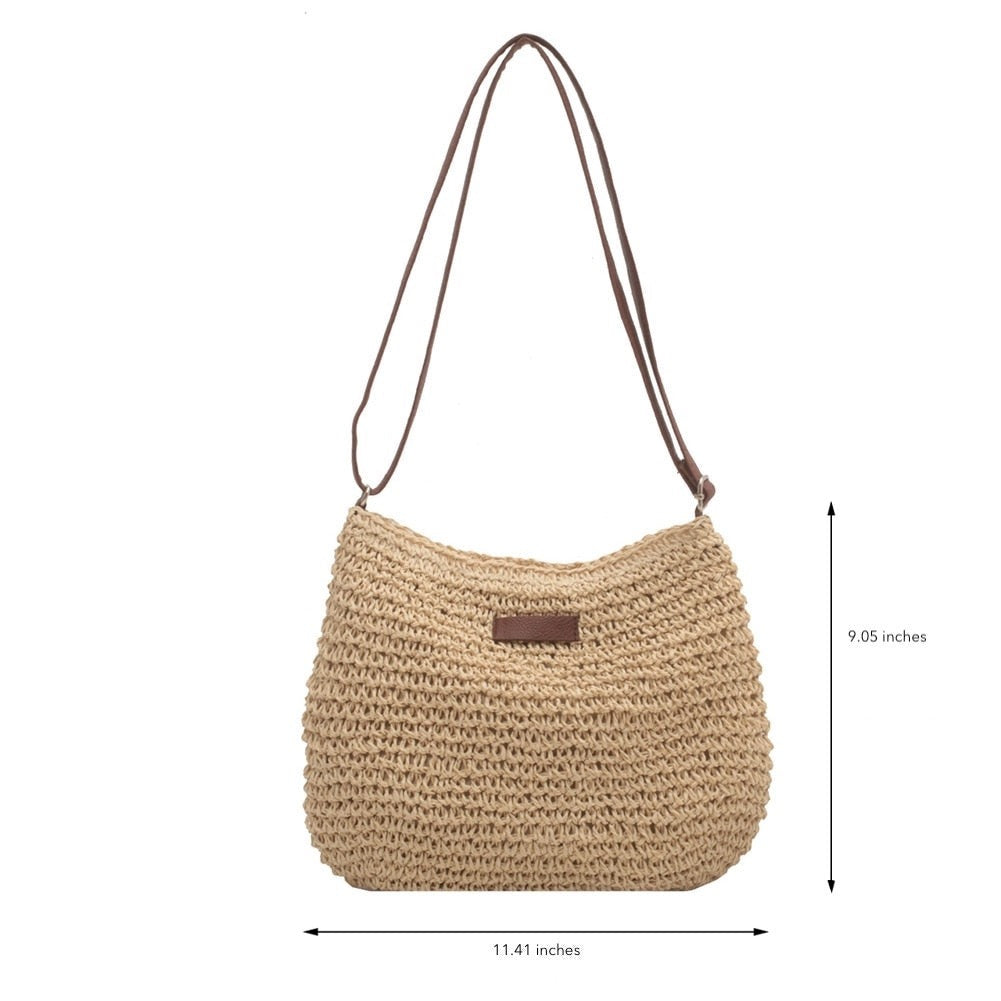 Luvikno | BOHOCHIC | Trendy Bohemsk Veske | Håndlaget Design Skulderveske | Bærekraftig og Stilig