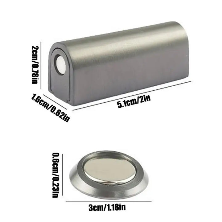Magnetisk dørstopper laget av rustfritt stål Luvikno