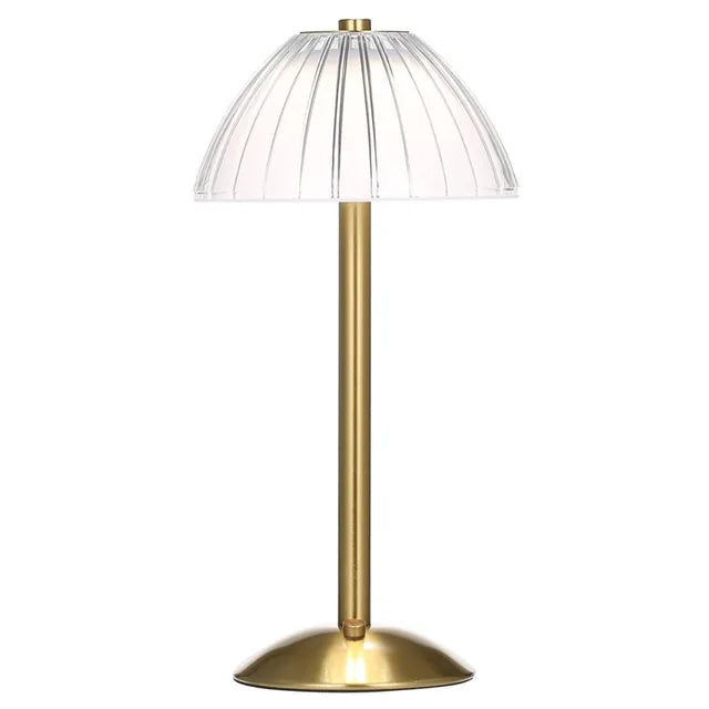 Trådlamp LED bordlampe med dimmefunksjon – Øyevennlig nattbordlampe for stue og soverom | Luvikno