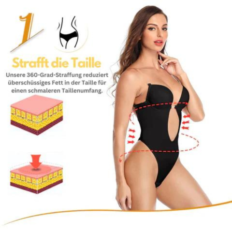 Luvik | Selkä avoin Saumaton Shapewear Rintaliivit