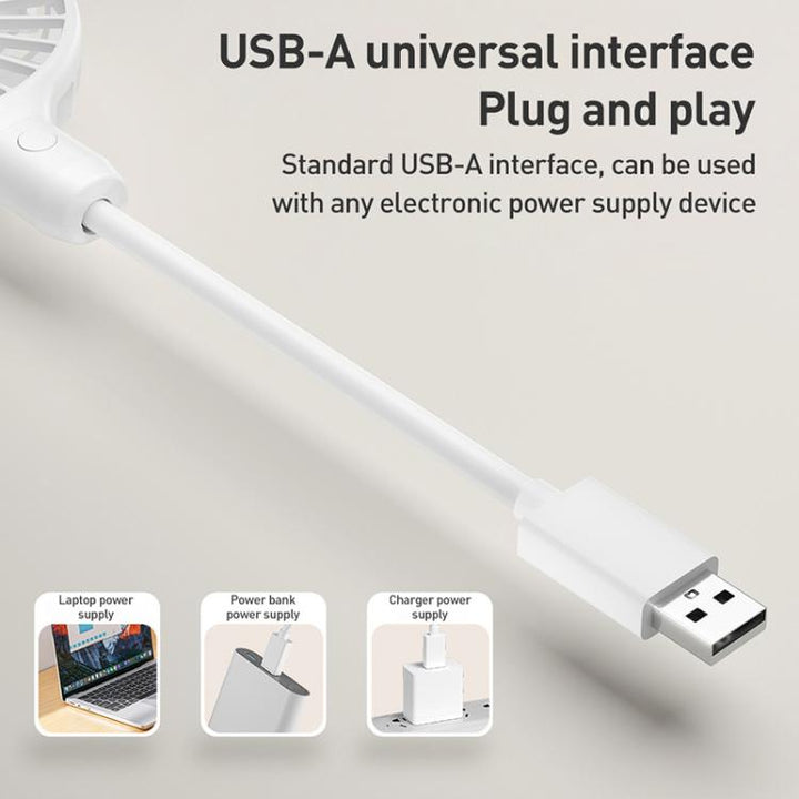 USB Direkte Plug-in Børsteløs Motor Lav Støy Liten Vifte (uten Bryter) | Luvikno