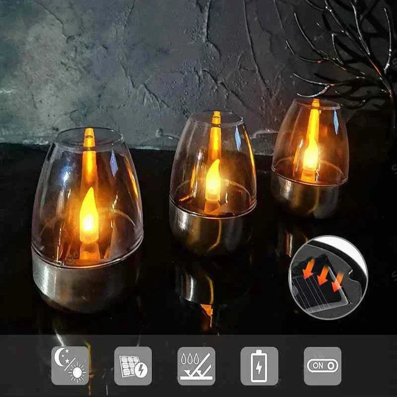 CandelaSoleil – Elegant Solarlampe for Hage og Terrasse Luvikno