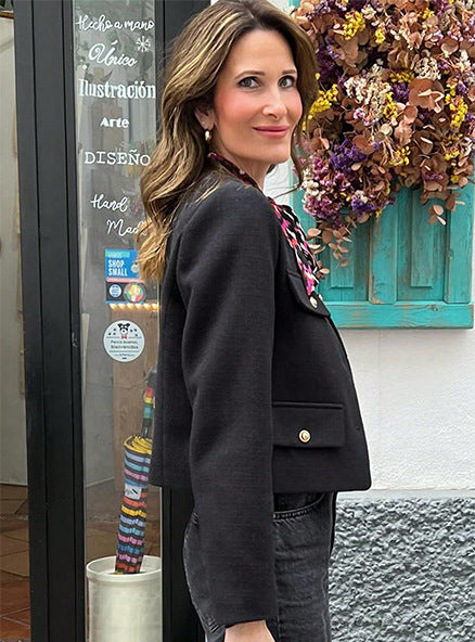 Luvik | Vintage Cropped Takki