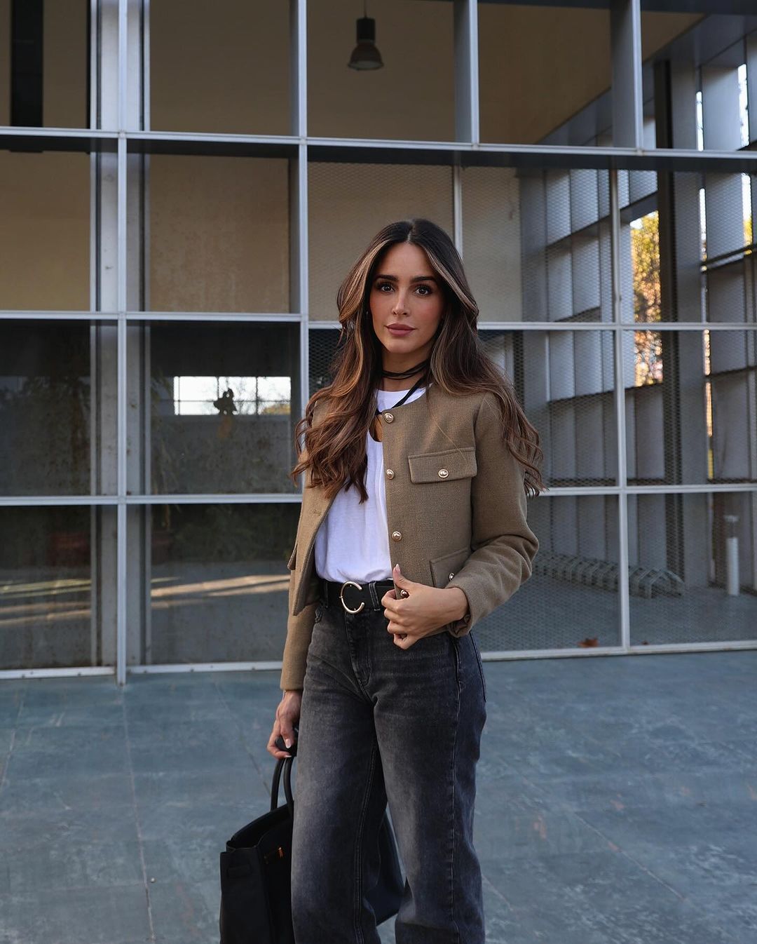 Luvik | Vintage Cropped Takki