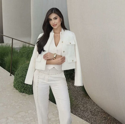 Luvik | Vintage Cropped Takki