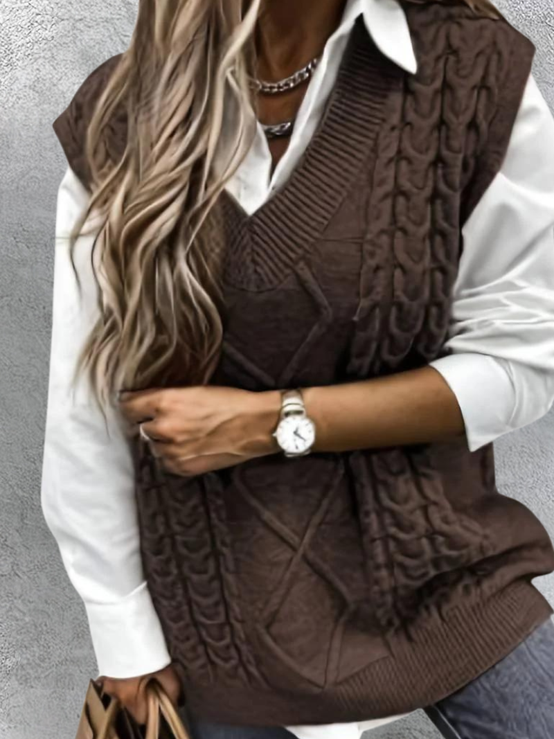 Luvik | Myk strikket vest